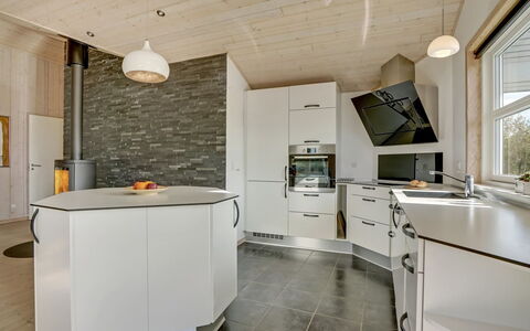 Haghbarth - 2.3Km from the Sea: Ceiling, Interior Design, Wood, Flooring, Kitchen, Light Fixture, Countertop, Floor, Lighting, Home