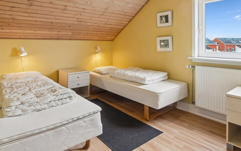 Nilaus - 2.3Km from the Sea: Interior Design, Flooring, Wood, Floor, Bed, Bedroom, Ceiling, Furniture, Room, Bedding