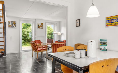 Edly - 2.3Km from the Sea: Furniture, Flooring, Interior Design, Floor, Ceiling, Chair, Table, Kitchen & Dining Room Table, Room, Dining Room