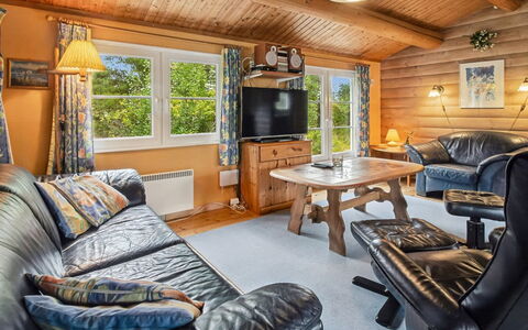 Thorbergh - 2Km from the Sea: Wood, Home, House, Cottage, Log Cabin, Ceiling, Winter, Hardwood, Living Room, Lumber