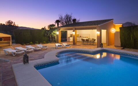 Villa Armonia: Cloud, Sky, Water, Outdoor Furniture, Shade, Table, Outdoor Table, Chair, Condominium, Porch