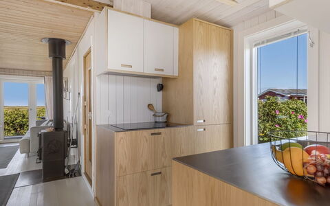 Hermoth - 300M from the Sea: Wood, Flooring, Floor, Kitchen, Interior Design, Hardwood, Ceiling, Wood Stain, Cabinetry, Countertop