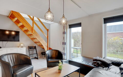 Paula - 2.3Km from the Sea: Furniture, Interior Design, Flooring, Wood, Ceiling, Floor, Light Fixture, Room, Lighting, Living Room