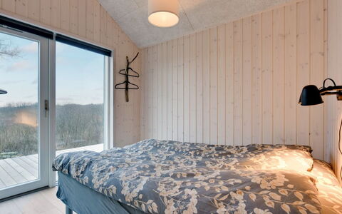 Gubbe - 500M from the Sea: Wood, Bedroom, Bed, Ceiling, Interior Design, Bedding, Home, Bed Sheet, Bed Frame, Room
