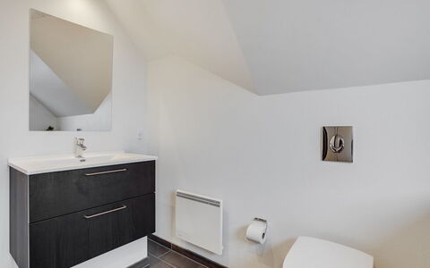 Gunlög - 3.1Km from the Sea: Plumbing Fixture, Flooring, Bathroom Cabinet, Interior Design, Floor, Bathroom Sink, Bathroom, Tap, Sink, Plumbing
