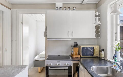 Amaja - 1.9Km from the Sea: Kitchen, Kitchen Appliance, Furniture, Major Appliance, Interior Design, Countertop, Flooring, Wood, Home Appliance, Floor