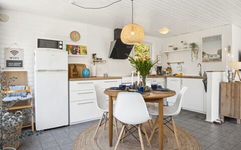 Inga - 1.3Km from the Sea: Furniture, Interior Design, Flooring, Wood, Chair, Ceiling, Kitchen & Dining Room Table, Room, Floor, Dining Room