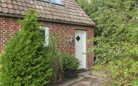 Volmer - 3.9Km from the Sea: Roof, House, Home, Cottage, Door, Siding, Estate, Lawn, Yard, Porch