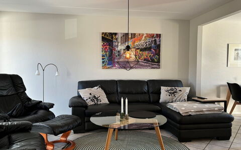 Bosse - 2.3Km from the Sea: Furniture, Interior Design, Flooring, Floor, Living Room, Couch, Room, Home, Lighting, Wood Flooring