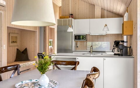 Turkka - 3.8Km from the Sea: Furniture, Interior Design, Kitchen, Flooring, Light Fixture, Wood, Ceiling, Countertop, Room, Floor