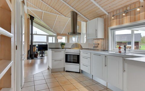 Deline - 250M from the Sea: Flooring, Kitchen, Wood, Ceiling, Interior Design, Floor, Countertop, Cabinetry, Home Appliance, Kitchen Appliance