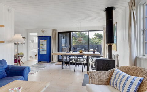 Aleksi - 500M from the Sea: Furniture, Flooring, Interior Design, Floor, Wood, Chair, Ceiling, Table, Room, Living Room