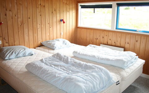 Uma - 400M from the Sea: Bed, Bedroom, Bed Sheet, Wood, Bedding, Interior Design, Ceiling, Furniture, Floor, Bed Frame
