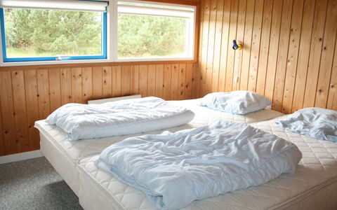 Uma - 400M from the Sea: Bed, Bedroom, Bed Sheet, Wood, Bedding, Interior Design, Ceiling, Flooring, Floor, Bed Frame