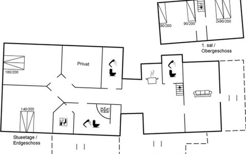 Sten - 100M from the Sea: House, Roof, Home, Cottage, Estate, Farmhouse, Villa, Porch, Siding