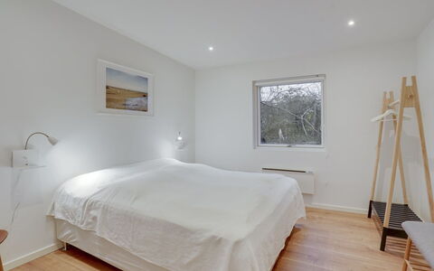 Christiern - 4.5Km from the Sea: Interior Design, Flooring, Bedroom, Floor, Wood, Ceiling, Bed, Bed Sheet, Wood Flooring, Room