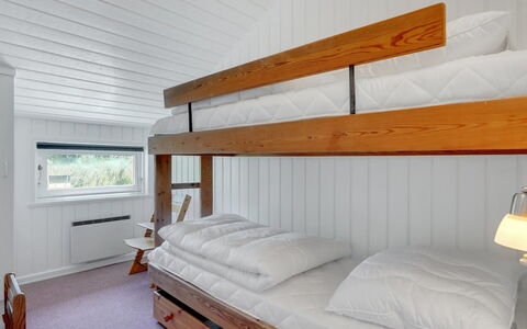 Thera - 2.8Km from the Sea: Bed, Wood, Bedroom, Ceiling, Interior Design, Floor, Flooring, Bunk Bed, Bedding, Bed Sheet