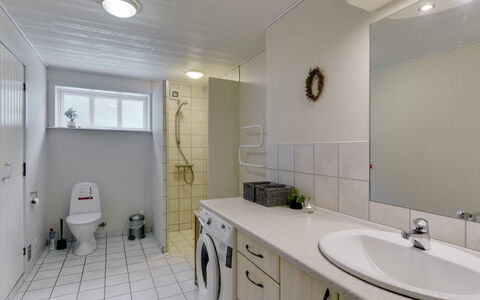 Epiphania - 900M from the Sea: Flooring, Floor, Plumbing Fixture, Interior Design, Ceiling, Sink, Tap, Plumbing, Bathroom, Room