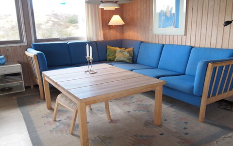 Elsa - 700M from the Sea: Furniture, Wood, Flooring, Floor, Wood Stain, Hardwood, Living Room, Varnish, Couch, Coffee Table