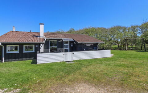 Solborg - 400M from the Sea: Cottage, Garden, Siding, Garden Buildings, Shade, Yard, Backyard, Lawn, Farmhouse, Landscaping