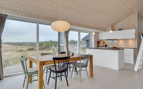 Marjorie - 400M from the Sea: Wood, Ceiling, Flooring, Floor, Interior Design, Kitchen & Dining Room Table, Wood Flooring, Home, Furniture, Dining Room