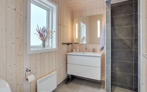 Marjorie - 400M from the Sea: Flooring, Plumbing Fixture, Wood, Floor, Interior Design, Sink, Bathroom, Plumbing, Bathroom Cabinet, Tap