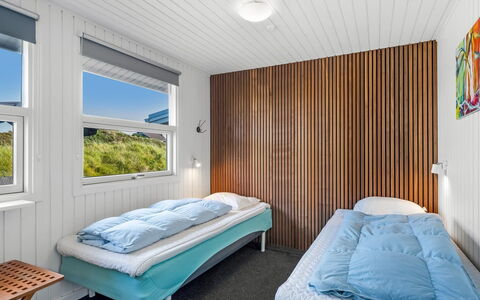 Ottar - 400M from the Sea: Bedroom, Bed, Wood, Bed Sheet, Interior Design, Ceiling, Bedding, Floor, Bed Frame, Flooring