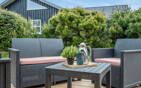 Alena - 1Km from the Sea: Outdoor Furniture, Garden, Patio, Flowerpot, Houseplant, Outdoor Table, Backyard, Wicker