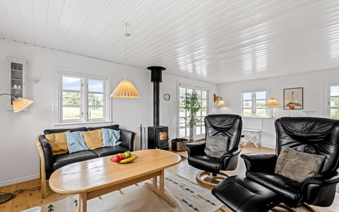 Dortea - 600M from the Sea: Furniture, Wood, Interior Design, Ceiling, Flooring, Wood Flooring, Home, Floor, Lighting, Living Room