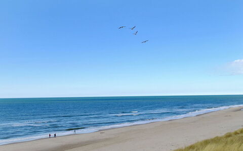 Jannike - 100M from the Sea: Blue, Water, Beach, Body Of Water, Water Resources, Daytime, Natural Environment, Horizon, Coast, Sea