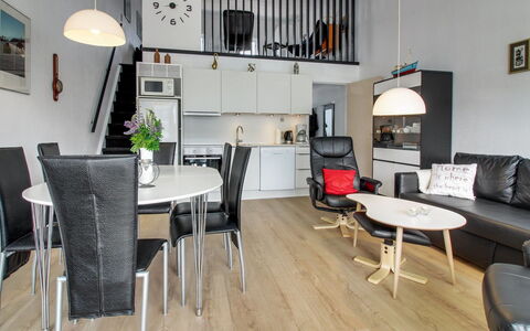 Pavlinka - 200M from the Sea: Furniture, Interior Design, Flooring, Floor, Ceiling, Couch, Living Room, Room, Chair, Wood Flooring