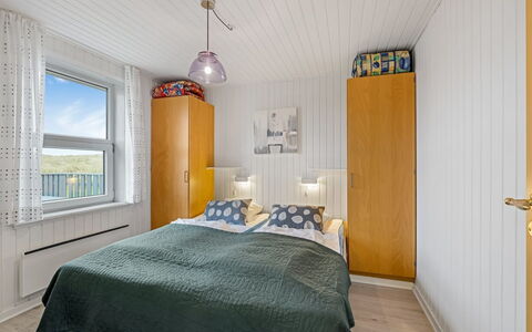 Gottfreda - 330M to the Fjord: Bedroom, Bed, Wood, Bed Sheet, Interior Design, Bedding, Ceiling, Floor, Flooring, Bed Frame