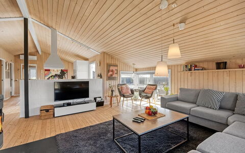 Hjalma - from the Sea: Interior Design, Wood, Ceiling, Flooring, Couch, Furniture, Floor, Living Room, Room, Wood Flooring
