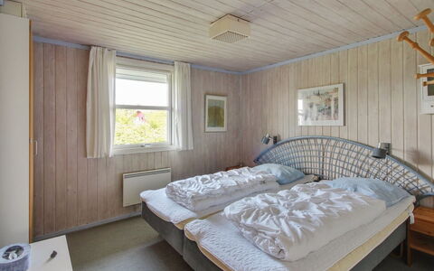 Holte - 700M to the Fjord: Bedroom, Bed, Wood, Bed Sheet, Bedding, Ceiling, Interior Design, Bed Frame, Furniture, Floor
