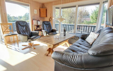 Maika - 800M to the Fjord: Roof, House, Home, Cottage, Siding, Estate, Driveway, Garden Buildings, Yard, Shed