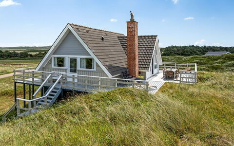 Agga - 200M from the Sea: Home, House, Cottage, Architecture, Roof, Farmhouse, Estate, Slope, Porch, Prairie