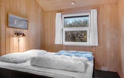 Sofja - 150M from the Sea: Bed, Bedroom, Bed Sheet, Wood, Bedding, Interior Design, Furniture, Floor, Flooring, Bed Frame
