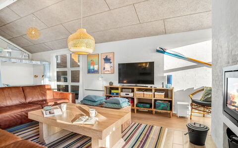 Marjukka - 10M from the Sea: Furniture, Interior Design, Flooring, Wood, Ceiling, Couch, Floor, Room, Living Room, Light Fixture
