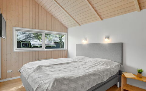Alger - 800M from the Sea: Interior Design, Wood, Ceiling, Bedroom, Bed, Flooring, Floor, Furniture, Bed Frame, Room