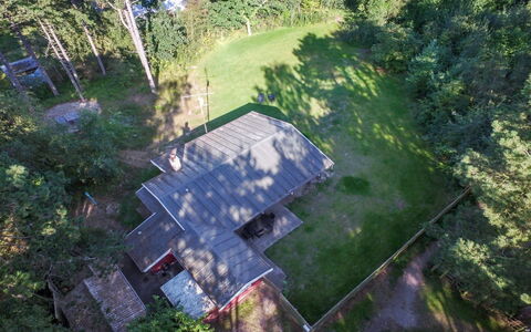 Borica - 100M from the Sea: Building, House, Window, Home, Roof, Residential Area, Shrub, Cottage, Land Lot