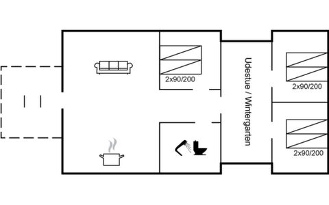 Evin - 800M from the Sea: House, Home, Roof, Cottage, Shrub, Siding, Door, Garden, Farmhouse