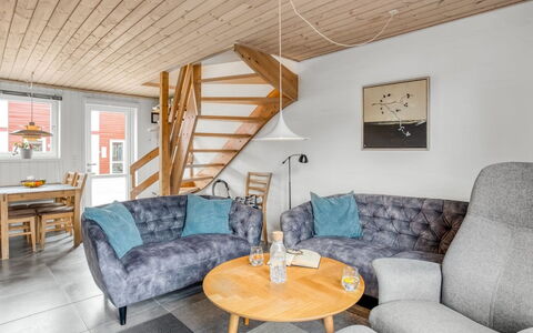 Alissa - 400M from the Sea: Furniture, Wood, Interior Design, Flooring, Floor, Chair, Room, Ceiling, Living Room, Apartment
