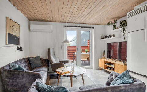 Alissa - 400M from the Sea: Furniture, Wood, Interior Design, Flooring, Floor, Chair, Room, Ceiling, Living Room, Apartment