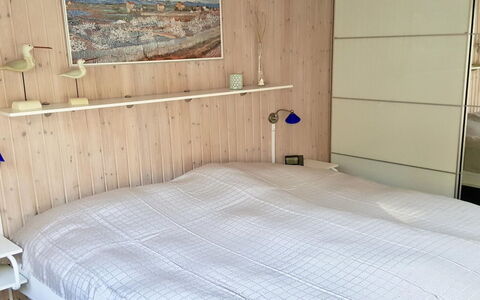 Gudrid - 500M from the Sea: Bedroom, Wood, Furniture, Bed, Flooring, Bed Sheet, Interior Design, Bedding, Floor, Linens