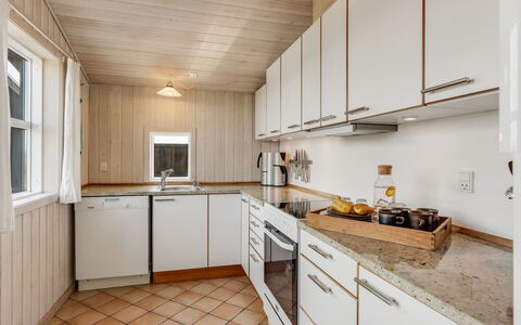 Benja - 200M from the Sea: Flooring, Wood, Floor, Kitchen, Interior Design, Countertop, Ceiling, Sink, Cabinetry, Major Appliance