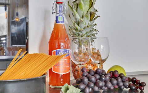 Pirkko - 100M from the Sea: Food, Tableware, Ingredient, Produce, Fruit, Bottle