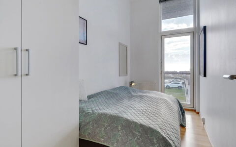 Pirkko - 100M from the Sea: Interior Design, Wood, Flooring, Floor, Bedroom, Bed, Ceiling, Apartment, Furniture, Bed Sheet