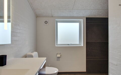 Jirina - 750M from the Sea: Wall, Plumbing Fixture, Flooring, Bathroom, Ceiling, Interior Design, Floor, Sink, Light Fixture, Bathroom Sink