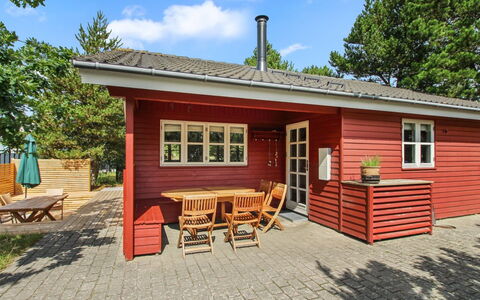 Svenja - 600M from the Sea: Cottage, Shade, Garden Buildings, Yard, Hardwood, Siding, Outdoor Structure, Wood Stain, Shed, Log Cabin