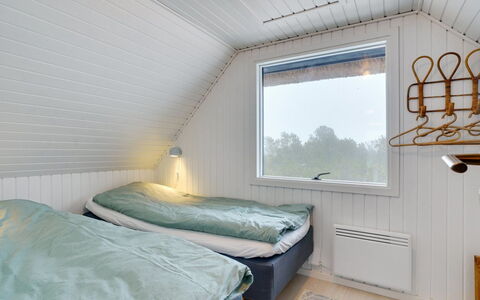 Reiko - 1.5Km from the Sea: Wood, Ceiling, Bedroom, Floor, Flooring, Bed Sheet, Interior Design, Bedding, Bed, Bed Frame